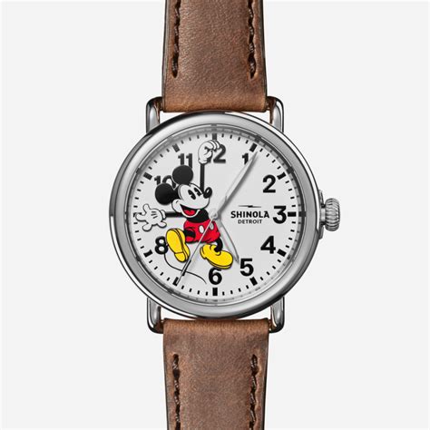 shinola mickey mouse watch